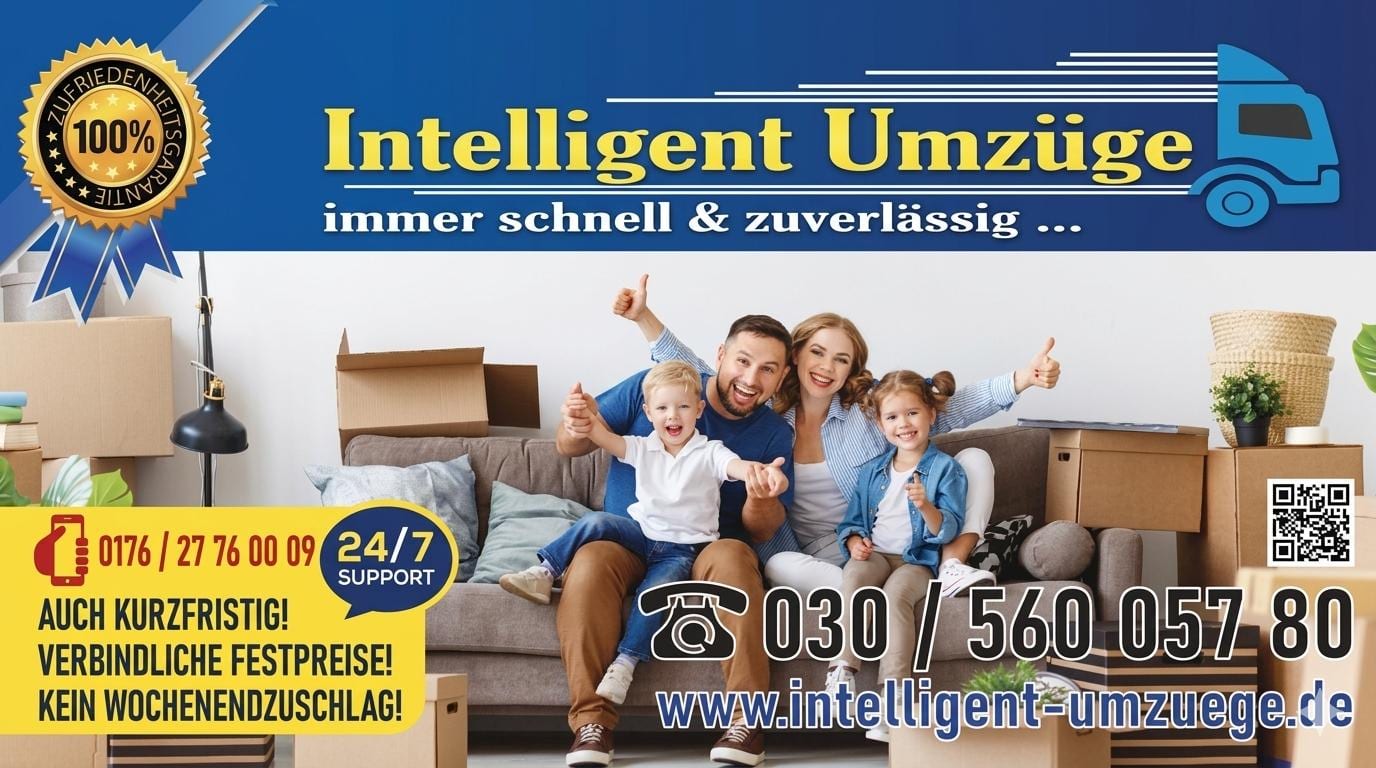 Intelligent Umzüge Familien-Hero in Berlin